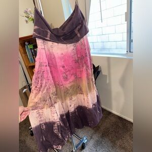 Tracy Evans Pink and Purple Dress